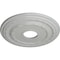 Ekena Millwork Dublin Ceiling Medallion (Fits Canopies up to 8 1/4"), Hnd-Painted Frost, 15 3/8"OD x 3 5/8"ID x 1"P CM15DUFRF - alternate 4